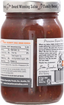 Texas Texas Salsa Roasted Addiction Medium Jar - 16 Oz - Image 6