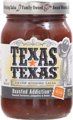 Texas Texas Salsa Roasted Addiction Medium Jar - 16 Oz - Image 2