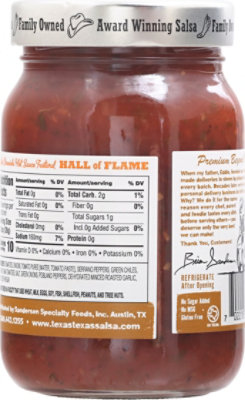 Texas Texas Salsa Roasted Restaurant Style Medium Jar - 16 Oz - Image 6