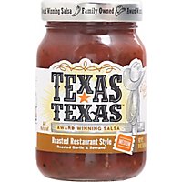 Texas Texas Salsa Roasted Restaurant Style Medium Jar - 16 Oz - Image 2