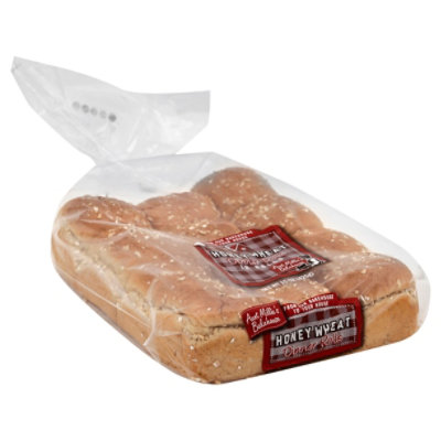 Aunt Millies Rolls Dinner Wheat Honey - Each