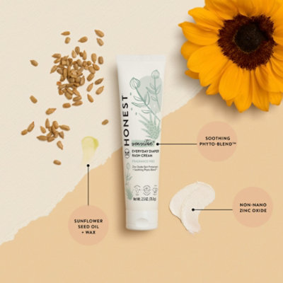 The Honest Company Diaper Rash Cream - 2.5 Fl. Oz. - Image 3