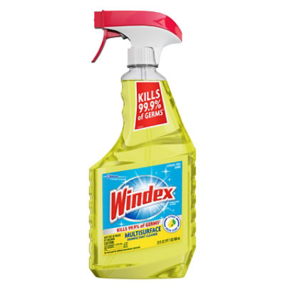 Windex Multi Surface Citrus Disinfectant Cleaner Spray Bottle - 23 Fl. Oz. - Image 1