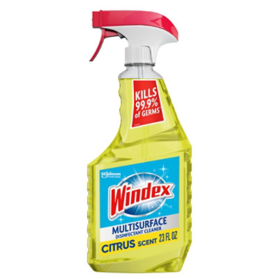 Windex Multi Surface Citrus Disinfectant Cleaner Spray Bottle - 23 Fl. Oz. - Image 2