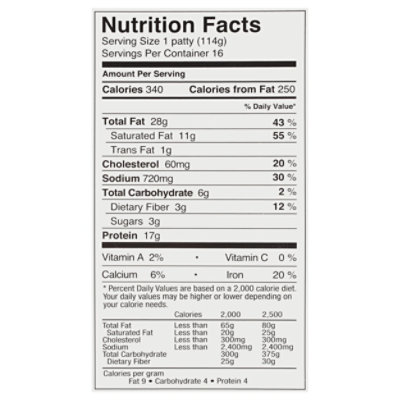 Flanders Beef Patties 1/4 Lb Frozen 4lb - 4 Lb - Image 4