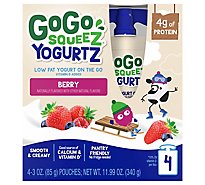 GoGo squeeZ YogurtZ Berry - 4-3 Oz