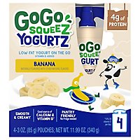 GoGo squeeZ YogurtZ Banana - 4-3 Oz - Image 2