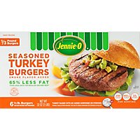 Jennie-O Turkey Store Turkey Seasoned Turkey Burgers - 2 Lb - Image 2