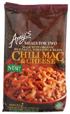 Amys Meals for Two Chili Mac & Cheese - 18 Oz - Image 1