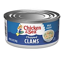 Chicken of the Sea Clams Chopped - 6.5 Oz
