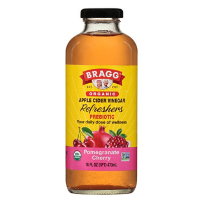 Bragg Vinegar Apple Cider Pomegranate Goji Berry - 16 Fl. Oz.
