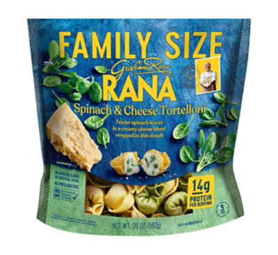 Rana Tortelloni Spinach & Cheese Family Size - 20 Oz - Image 1