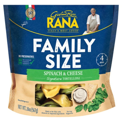 Rana Tortelloni Spinach & Cheese Family Size - 20 Oz - Image 1