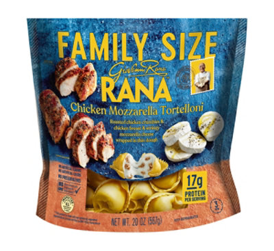Rana Tortelloni Chicken Mozzarella Family Size - 20 Oz - Image 1