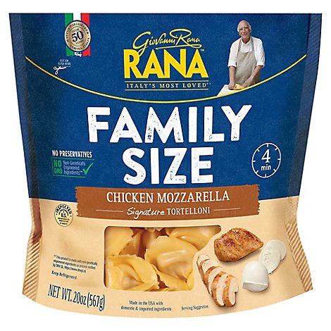 Rana Tortelloni Chicken Mozzarella Family Size - 20 Oz