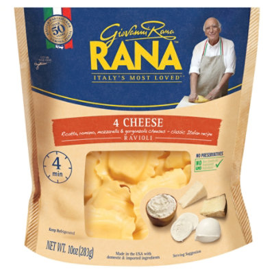 Rana Ravioli 4 Cheese - 10 Oz - Image 1