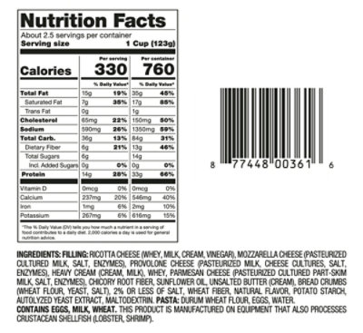 Rana Ravioli 4 Cheese - 10 Oz - Image 3