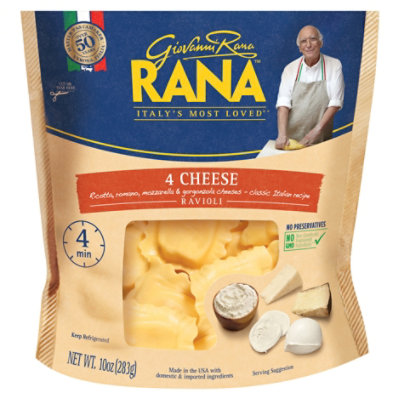Rana Ravioli 4 Cheese - 10 Oz