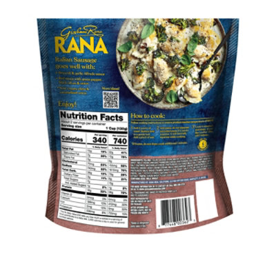 Rana Italian Sausage Ravioli - 10 Oz. - Image 6