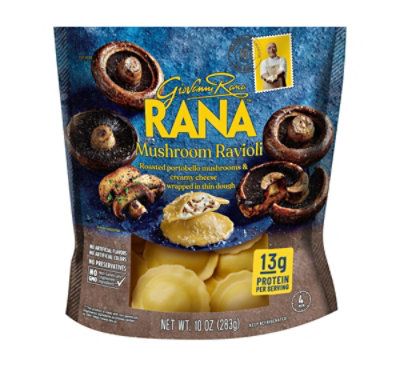 Rana Ravioli Mushroom - 10 Oz - Image 1