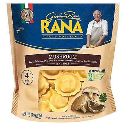 Rana Ravioli Mushroom - 10 Oz - Image 1