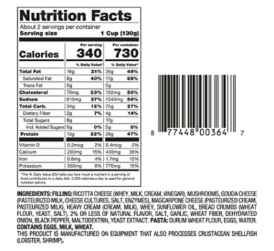 Rana Ravioli Mushroom - 10 Oz - Image 3