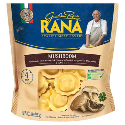 Rana Ravioli Mushroom - 10 Oz