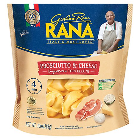 Rana Tortelloni Prosciutto & Cheese - 10 Oz