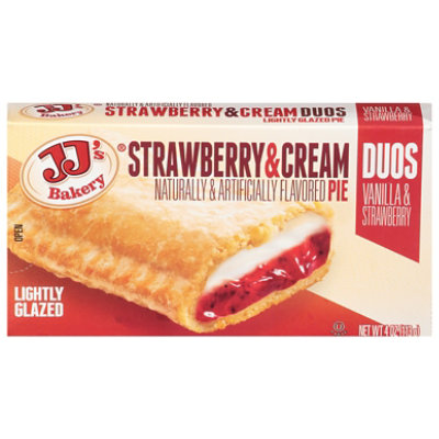 Jjs Bakery Pies Strawberry Cream Duos Hand Held Snack Pies - 4 Oz - Image 3