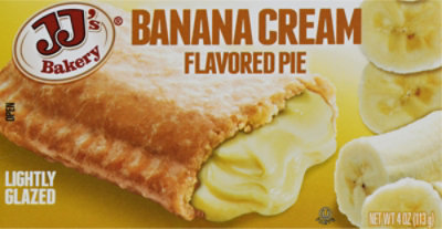 Jjs Bakery Banana Cream Pie Hand Held Snack Pie - 4 Oz - Image 2