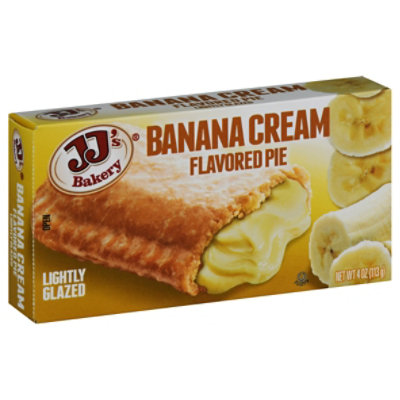 Jjs Bakery Banana Cream Pie Hand Held Snack Pie - 4 Oz - Image 1