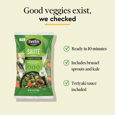 Taylor Farms Teriyaki Vegetable Stir Fry Kit Bag - 12.5 Oz - Image 4