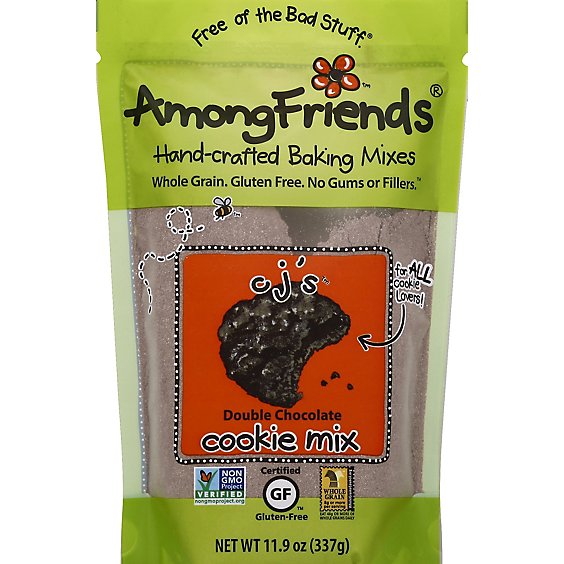 Among Friends Cookie Mix CJs Double Chocolate - 11.9 Oz