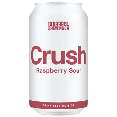 10 Barrel Brewing Co. Crush Raspberry Sour Ale Can - 6-12 Fl. Oz.