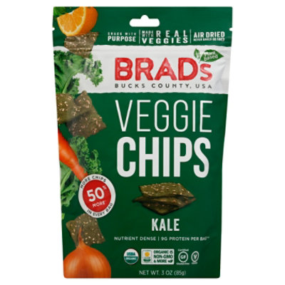 Brads Plant Based Chip Kale - 3Oz - Image 1