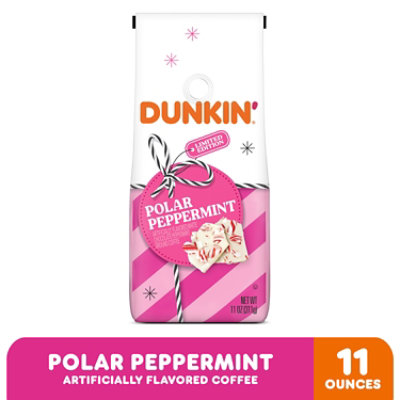 Dunkin Donuts Coffee Ground White Chocolate Peppermint - 11 Oz - Image 2