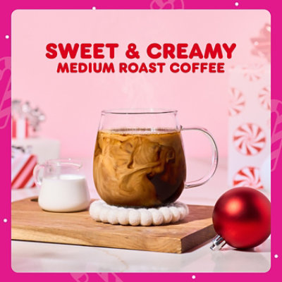 Dunkin White Chocolate Peppermint Artificially Flavored Ground Coffee - 11 Oz - Image 3