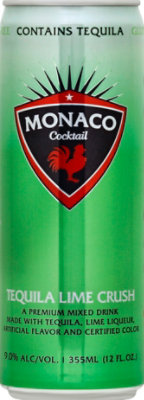 Monaco Tequila Lime Crush Wine - 12 Oz - Image 2