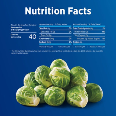 Birds Eye Steamfresh Brussels Sprouts Frozen Vegetables - 10.8 Oz - Image 4