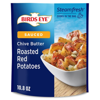 Birds Eye Steamfresh Roasted Red Potatoes With Chive Butter Sauce Frozen Side - 10.8 Oz - Image 1