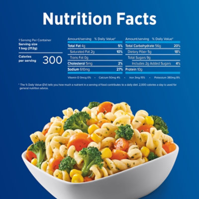 Birds Eye Steamfresh Rotini And Vegetables Frozen Side - 11 Oz - Image 4