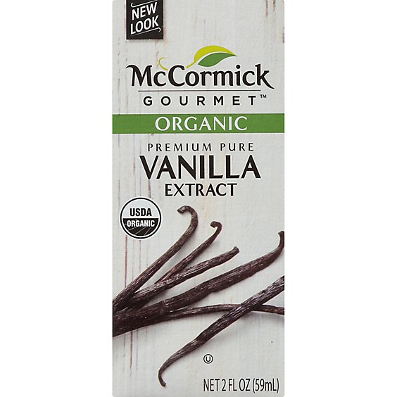 McCormick Gourmet Organic Pure Vanilla Extract - 2 Fl. Oz.