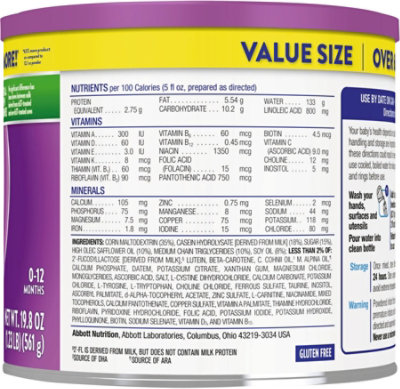 Similac Infant Formula Powder Alimentum Hypoallergenic and Colic With Iron - 19.8 Oz - Image 5