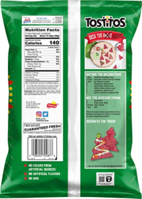 Tostitos Red Trees Holiday Tortilla Chips - 11 Oz. - Image 6