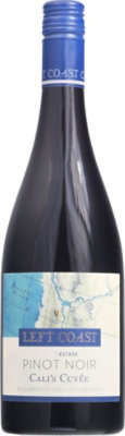 Left Coast Cellars Calis Cuvee Pinot Noir Willamette Valley Oregan Wine - 750 Ml - Image 2