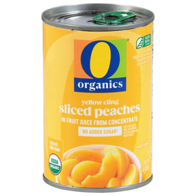 O Organics Organic Peaches Sliced - 15 Oz - Image 2