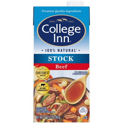 College Inn Stock Bold Beef - 32 Oz - Image 1