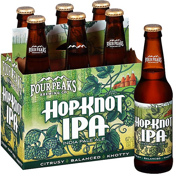 Four Peaks Hop Knot IPA Bottles - 6-12 Fl. Oz.