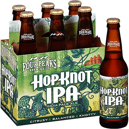 Four Peaks Hop Knot IPA Bottles - 6-12 Fl. Oz. - Image 1