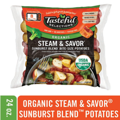 Tasteful Selections Organic Sunburst Blend 3 Bite Baby Potatoes - 24 Oz